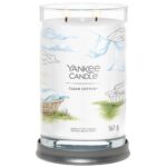 Yankee Candle Clean Cotton Large Signature Tumbler Jar Candle - Image 3