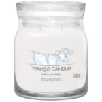 Yankee Candle Clean Cotton Medium Signature Jar Candle - Image 3
