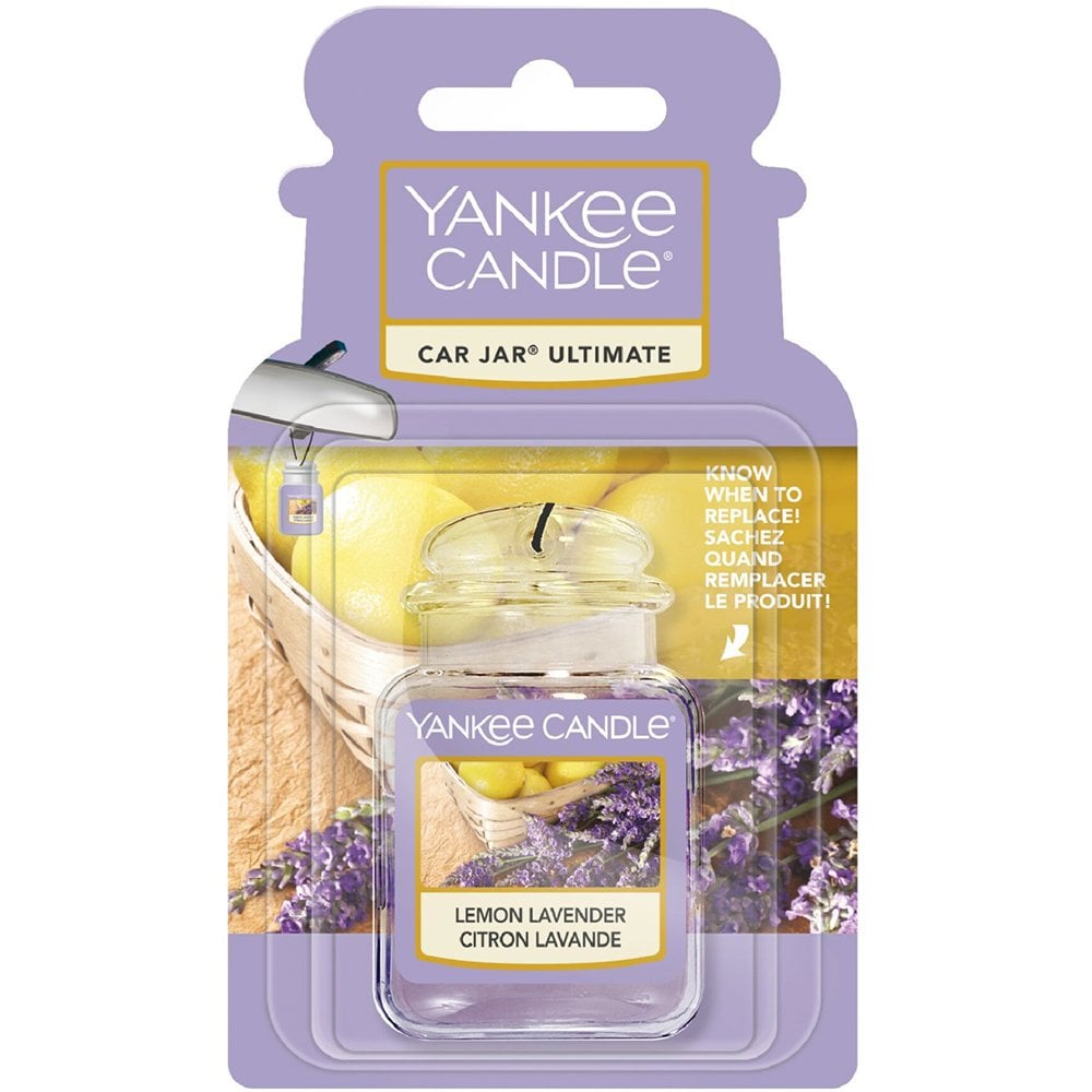 yankee-candle-lemon-lavender-ultimate-car-jar-air-freshener-p20913-44057_image.jpg Yankee Candle Lemon Lavender Ultimate Car Jar Air Freshener - Image 1
