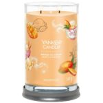 Yankee Candle Mango Ice Cream Large Signature Tumbler Jar Candle - Image 2