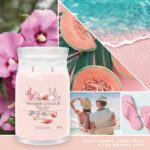Yankee Candle Pink Sands Large Signature Jar Candle - Image 3