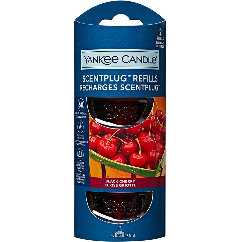 yankee-candle-scent-plug-refills-black-cherry-2-x-18-5ml-p18374-38495_image.jpg Yankee Candle Scent Plug Refills Black Cherry 2 x 18.5ml - Image 1
