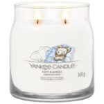 Yankee Candle Soft Blanket Medium Signature Jar Candle - Image 3