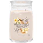 Yankee Candle Vanilla Creme Brulee Large Signature Jar Candle - Image 2
