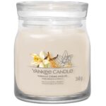 Yankee Candle Vanilla Creme Brulee Medium Signature Jar Candle - Image 2