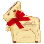 Lindt Gold Reindeer Christmas Milk Chocolate 100g - Image 2
