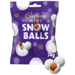 Cadbury Dairy Milk Chocolate Mini Snow Balls Bag 74g - Image 2