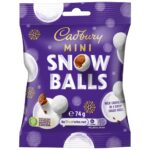 Cadbury Dairy Milk Chocolate Mini Snow Balls Bag 74g - Image 3