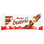 Kinder Bueno Hazelnut & Milk Chocolate Wafer Biscuit Snack Bar 43g