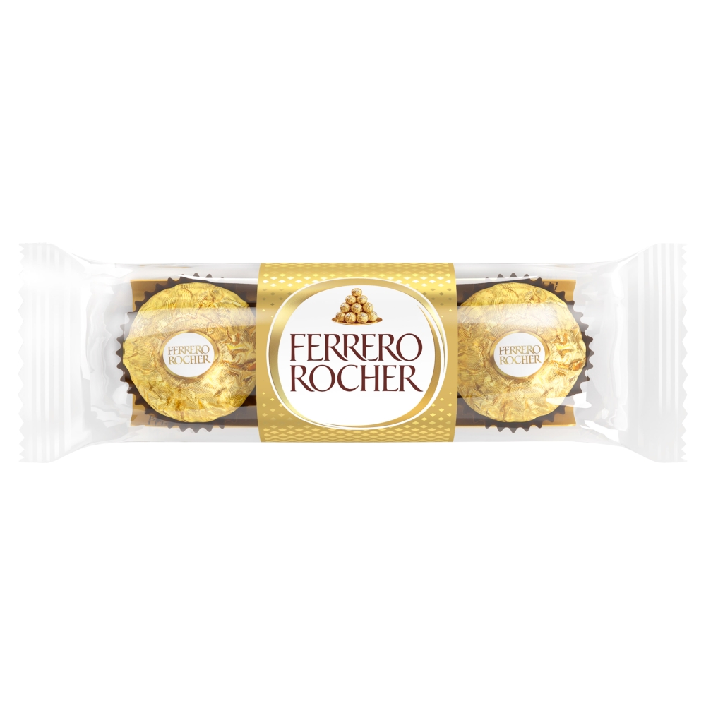 14278_a_23_1.jpg Ferrero Rocher Milk Chocolate Pralines 3 Pieces 37.5g - Image 1