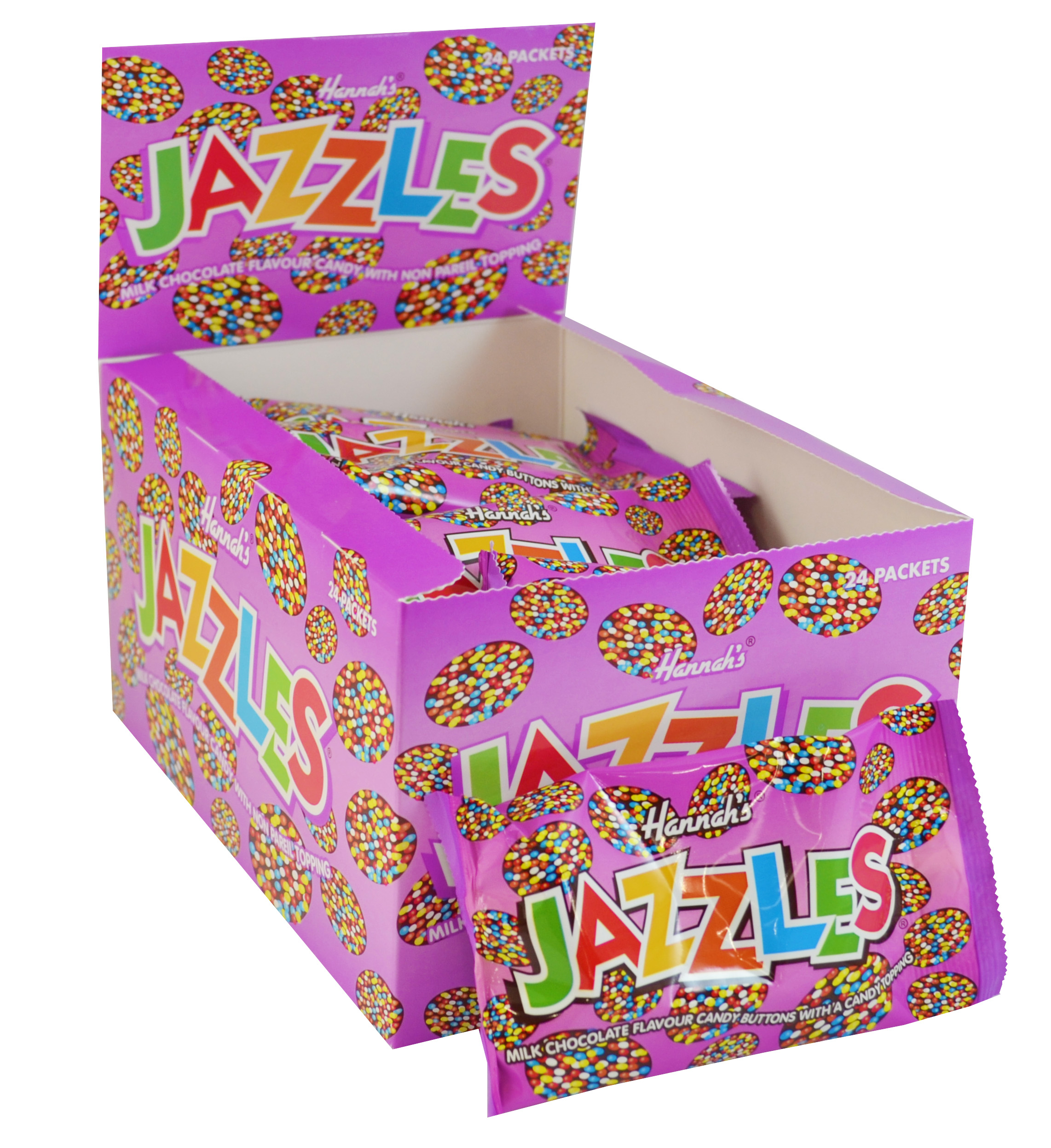 17738_hannahs_choc_jazzies.jpg Hannah's Chocolate Jazzles 40g - Image 1