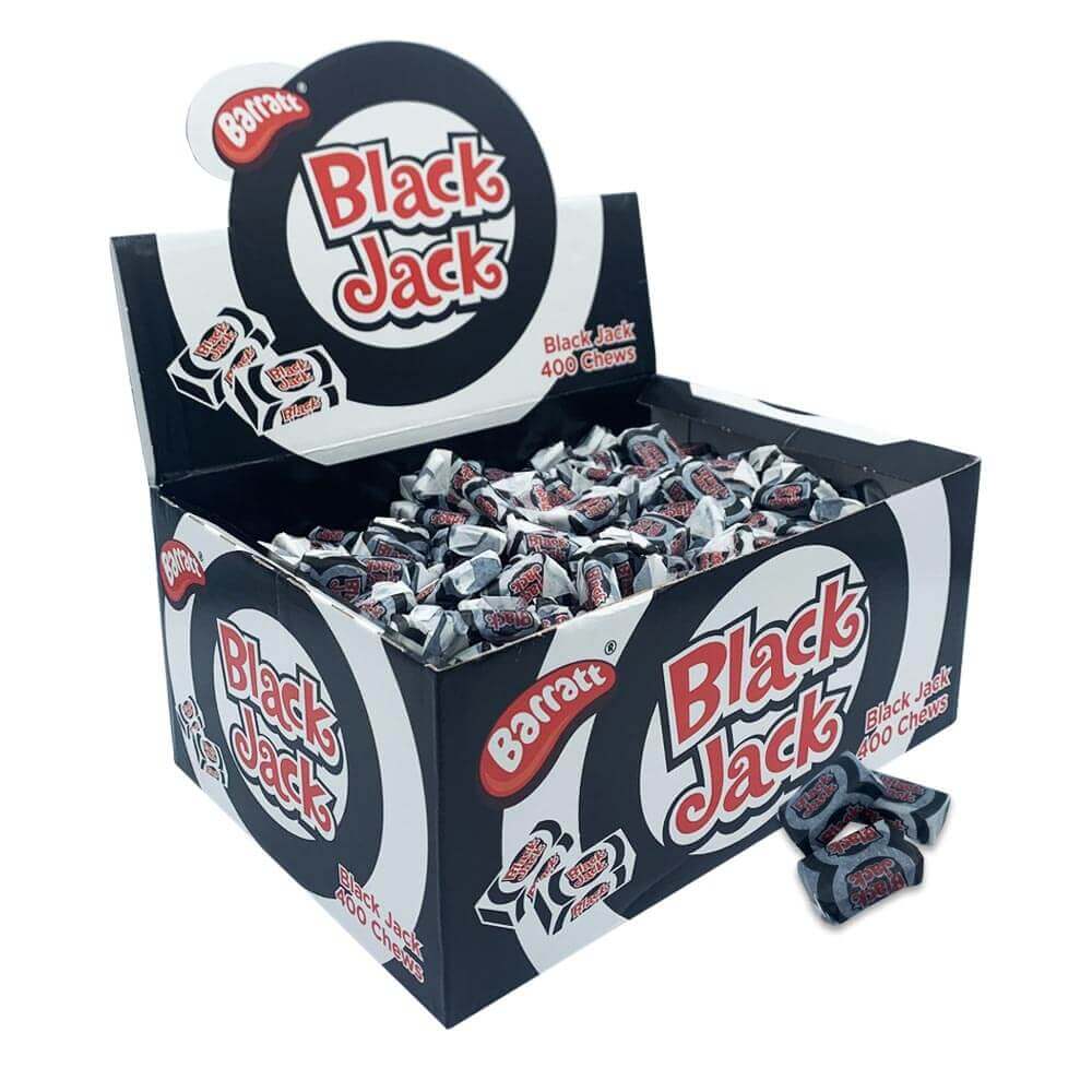 18954_a.jpg Barratt Black Jack Chews 400 Pc Box - Image 1