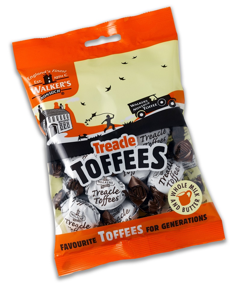 23883-01_2.jpg Walker's Nonsuch Treacle Toffee Bags 150g - Image 1