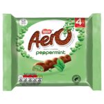 Aero Bubbly Peppermint Mint Chocolate Bar Multipack 27g - Image 2
