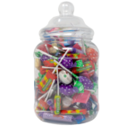 Accessories Victorian Plastic Sweet Jar 2.25L (Empty)