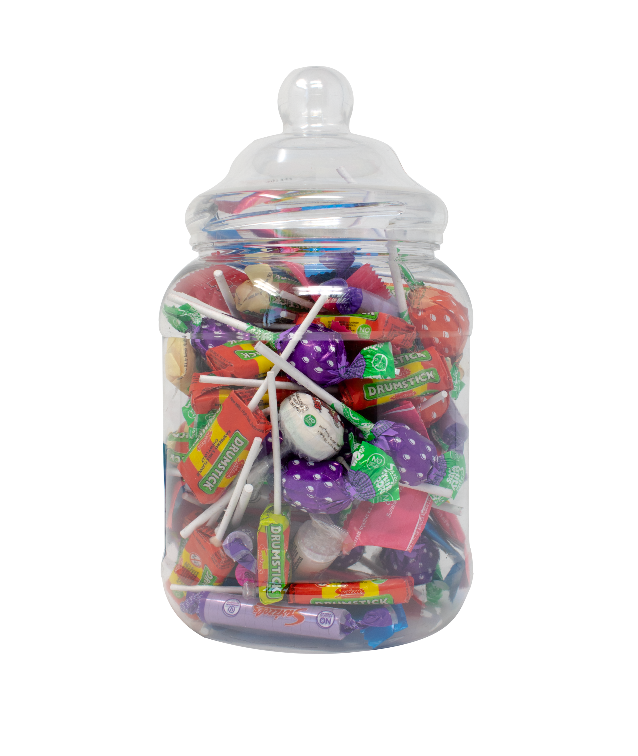 301180_victorian_jar_2.25l_1.png Accessories Victorian Plastic Sweet Jar 2.25L (Empty) - Image 1