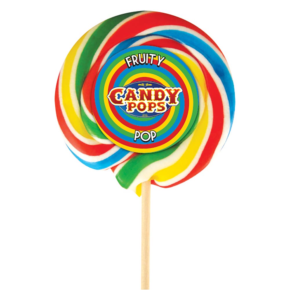 301228_a25.jpg Candy Pops Large Wheel Rainbow Lollipops 75g - Image 1