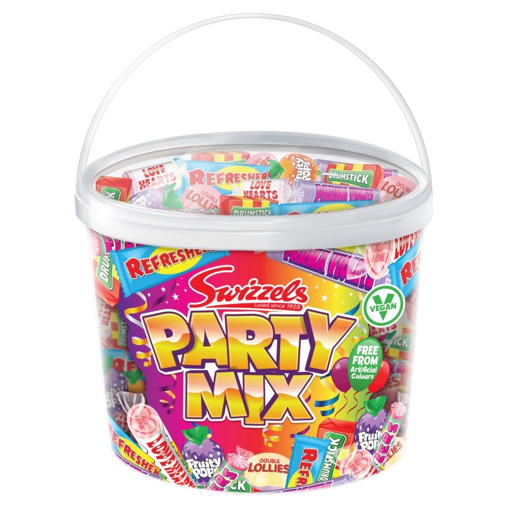 302387_a_23.jpg Swizzels Party Mix Sweet Tub 785g - Image 1