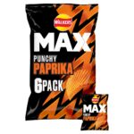 Walkers Max Punchy Paprika Crisps 6 Pack