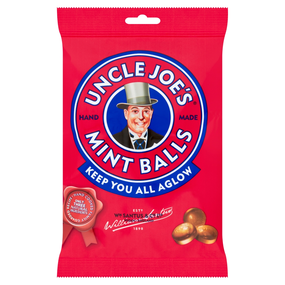 302758_a_24.jpg Uncle Joe's Mint Balls Bag 90g - Image 1