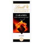 Lindt Excellence Dark Caramel and Sea Salt Chocolate Bar 100g - Image 2
