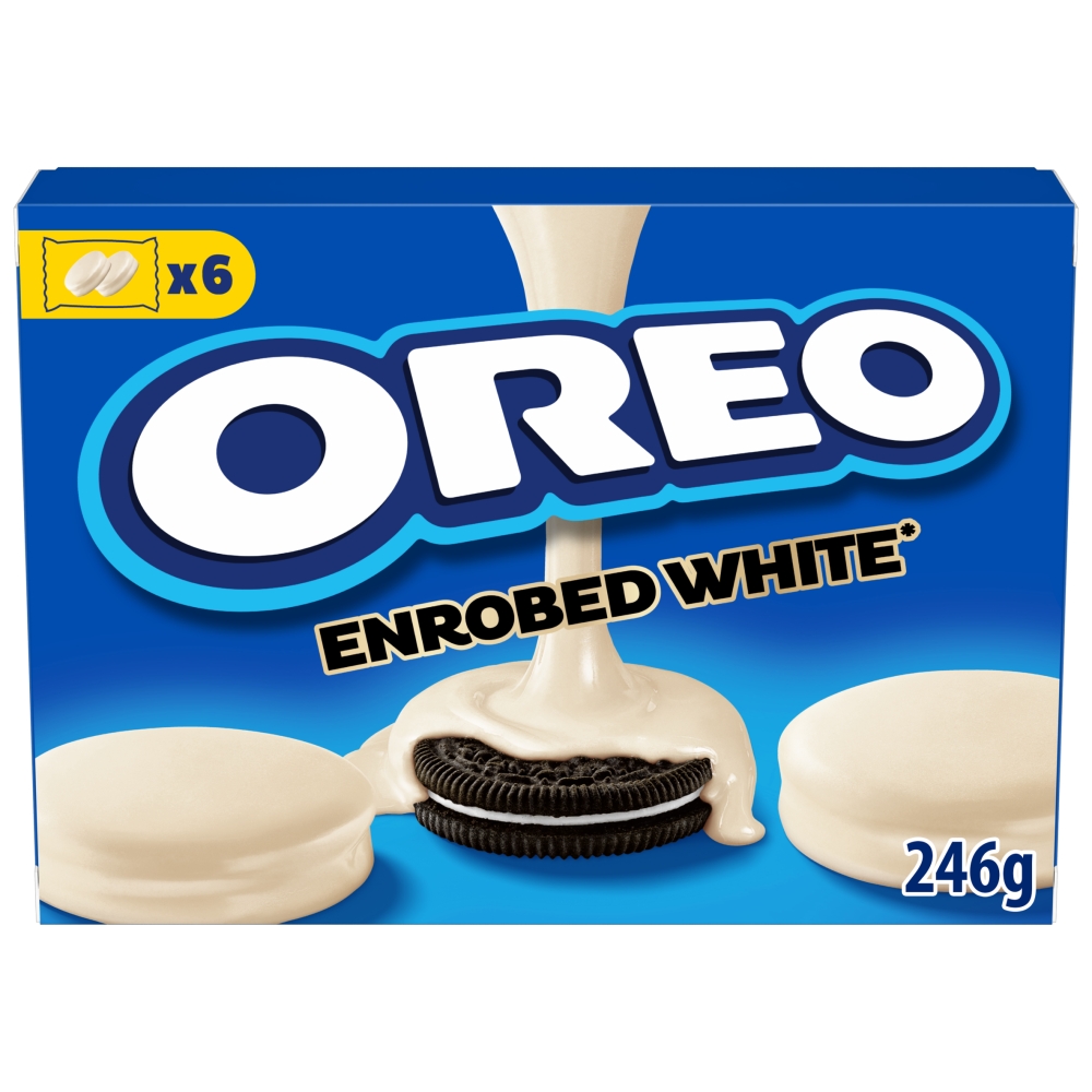 305098_1.jpg Oreo 6 White Enrobed Box 246g - Image 1