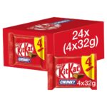 Kit Kat Chunky Milk Chocolate Bar Multipack 4 Pack 32g