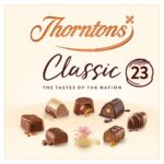 Thorntons Classic Collection Milk, Dark & White Chocolate Gift Box 262g
