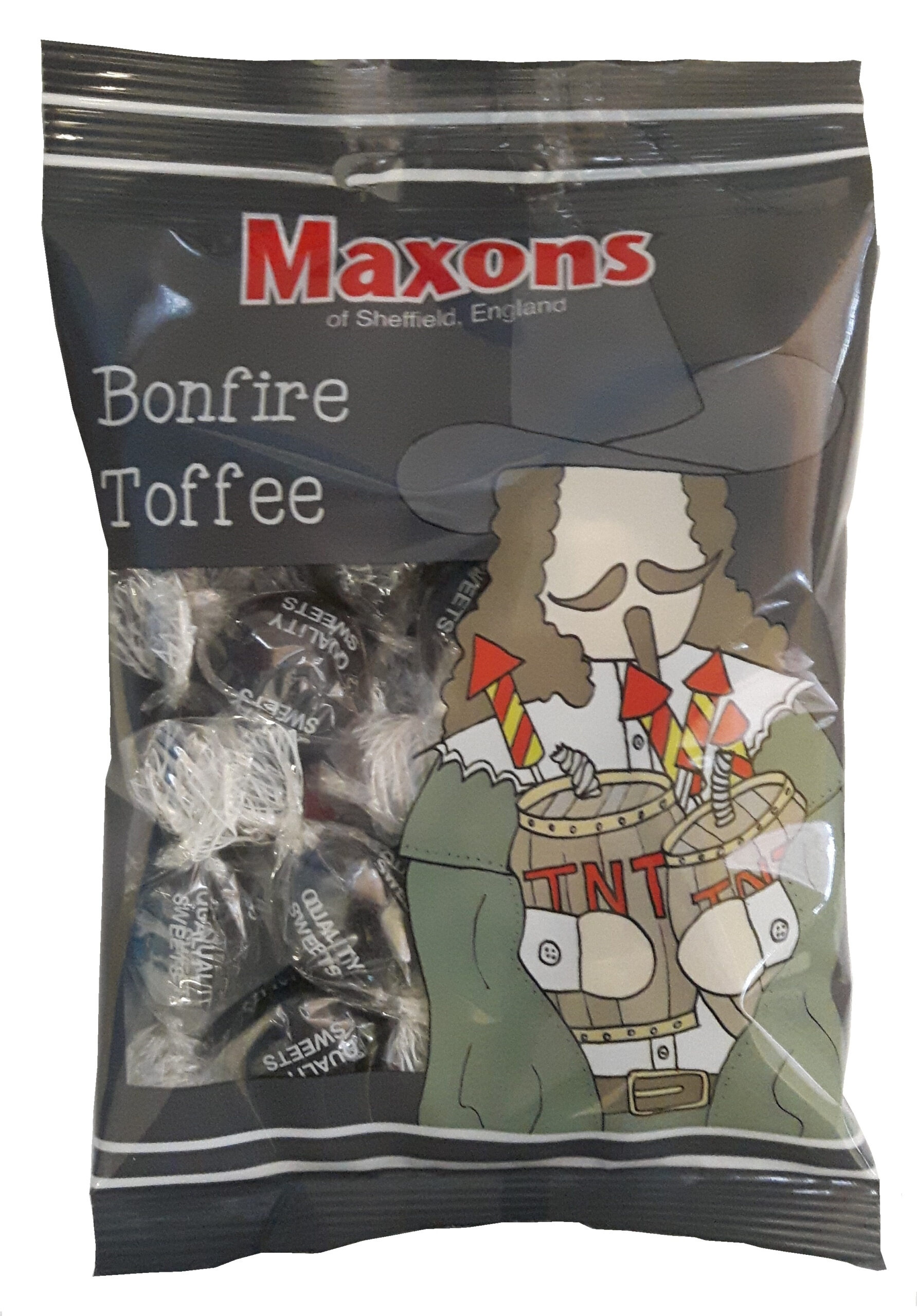 307081_a.jpg Maxons Bonfire Toffee Bag 120g - Image 1