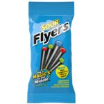 Sour Liquorice Flyers Pack 75g