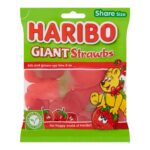 Haribo Giant Strawbs Share Bag 160g