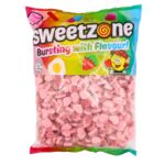 Sweetzone Fizzy Strawberry Hearts 1kg - Image 3