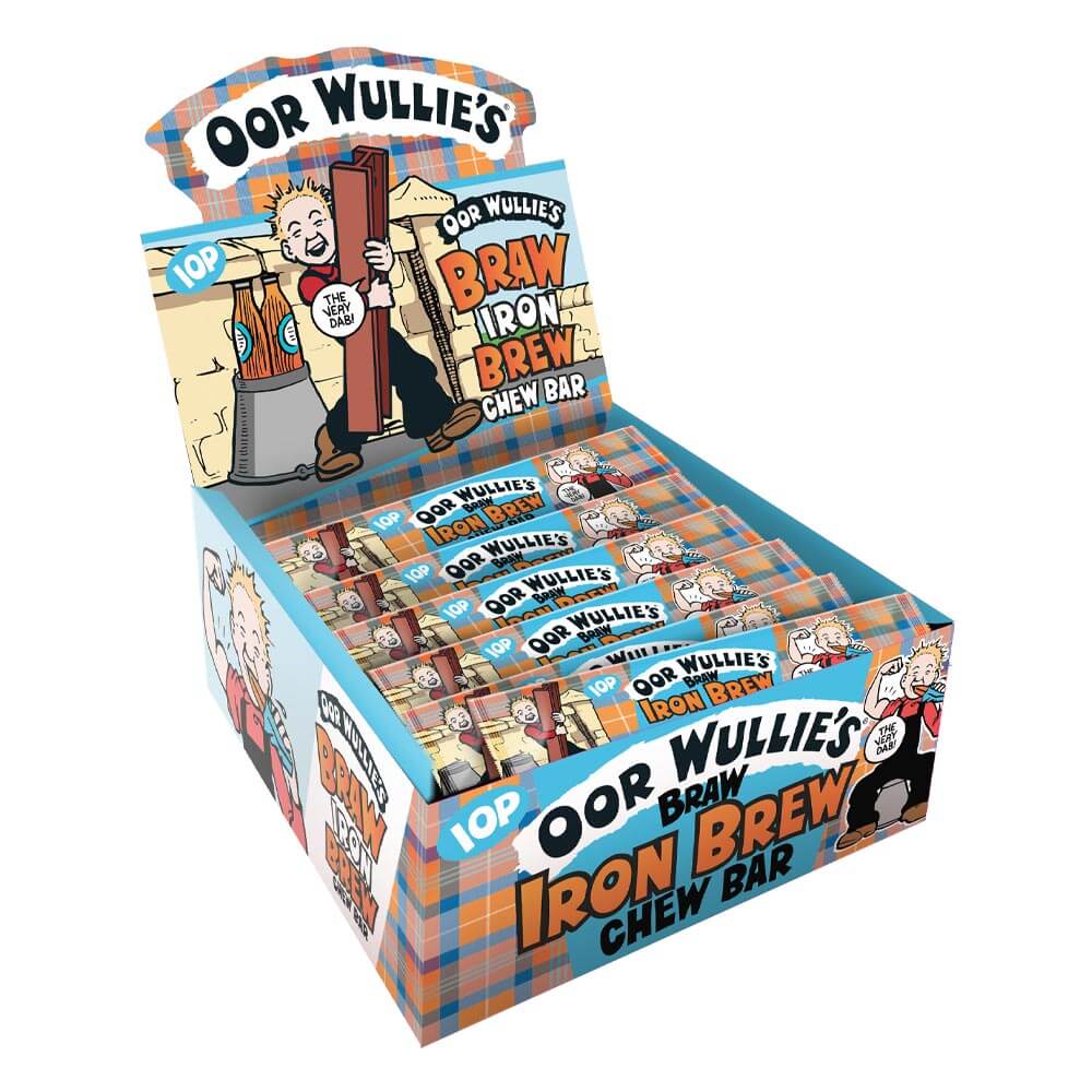 309125_a.jpg Oor Wullie's Iron Brew Chew Bar 11g - Image 1