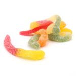 Candy Realms Sour Worms Tub 960g - Image 2