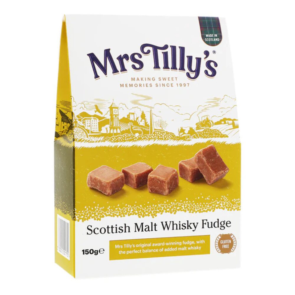 309533_mrs_tilly_s_malt_whisky_fudge.jpg Mrs Tilly's Malt Whisky Fudge 150g - Image 1