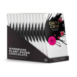 Dirty Cow Cherry Pop Plant Based Chocolate Bar 80g - Image 3
