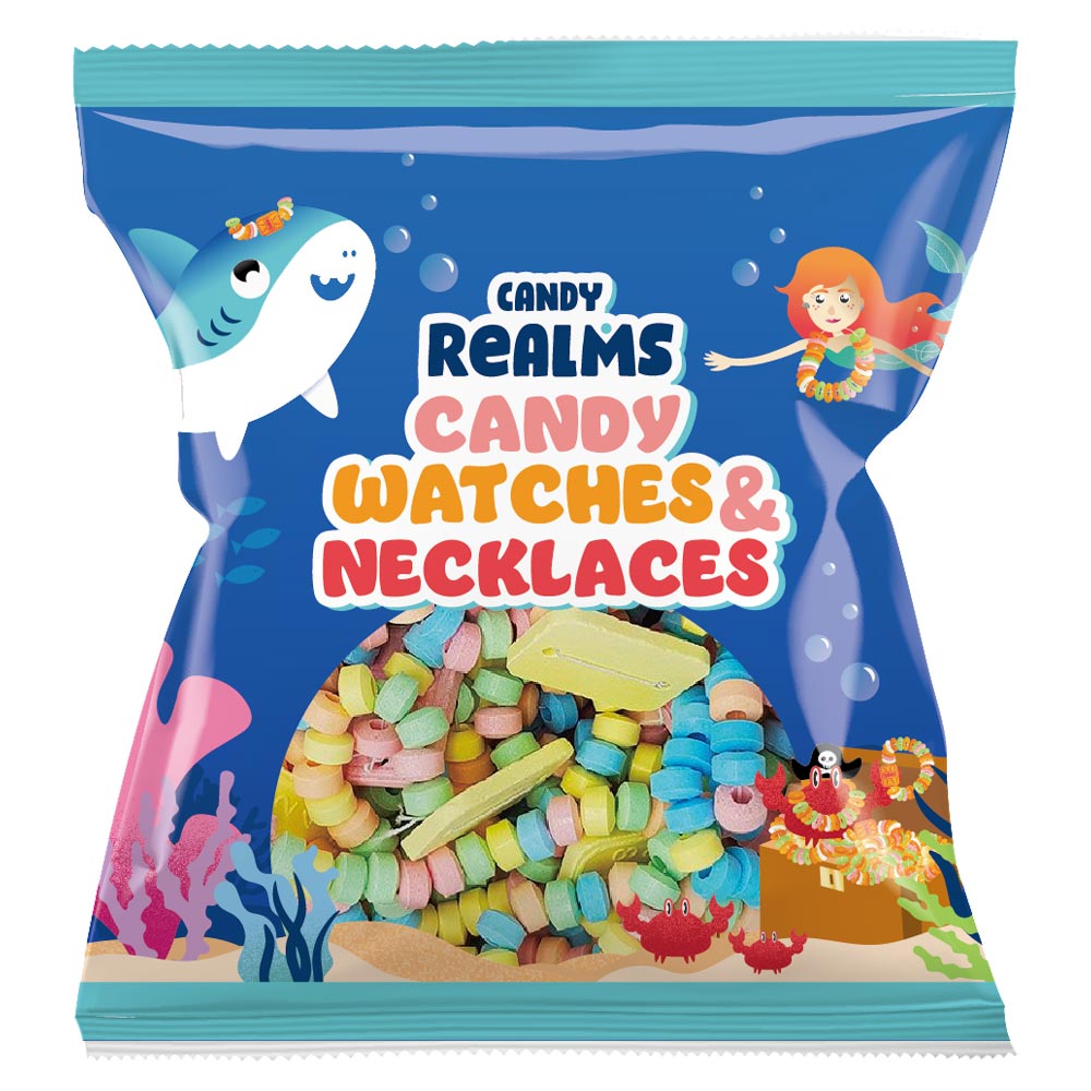 309793_a_1.jpg Candy Realms Candy Watches & Necklaces Bag 102g - Image 1