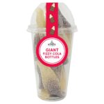 Bonds Giant Fizzy Cola Bottles Candy Cup 260g