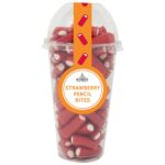 Bonds Strawberry Pencil Bites Candy Cup 270g