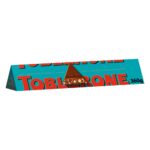 Toblerone Crunchy Almonds Milk Chocolate Bar 360g - Image 2