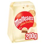 Maltesers Truffles White Chocolate Gift Box of Chocolates 200g