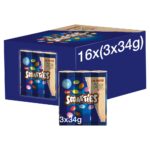 Smarties Milk Chocolate Tube Multipack 34g