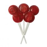 Dobsons Wrapped Cherry Mega Lollies 1.9kg - Image 2