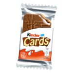 Kinder Cards Milk Chocolate Wafer Biscuit Snack Bars 4 Pack 129g - Image 2