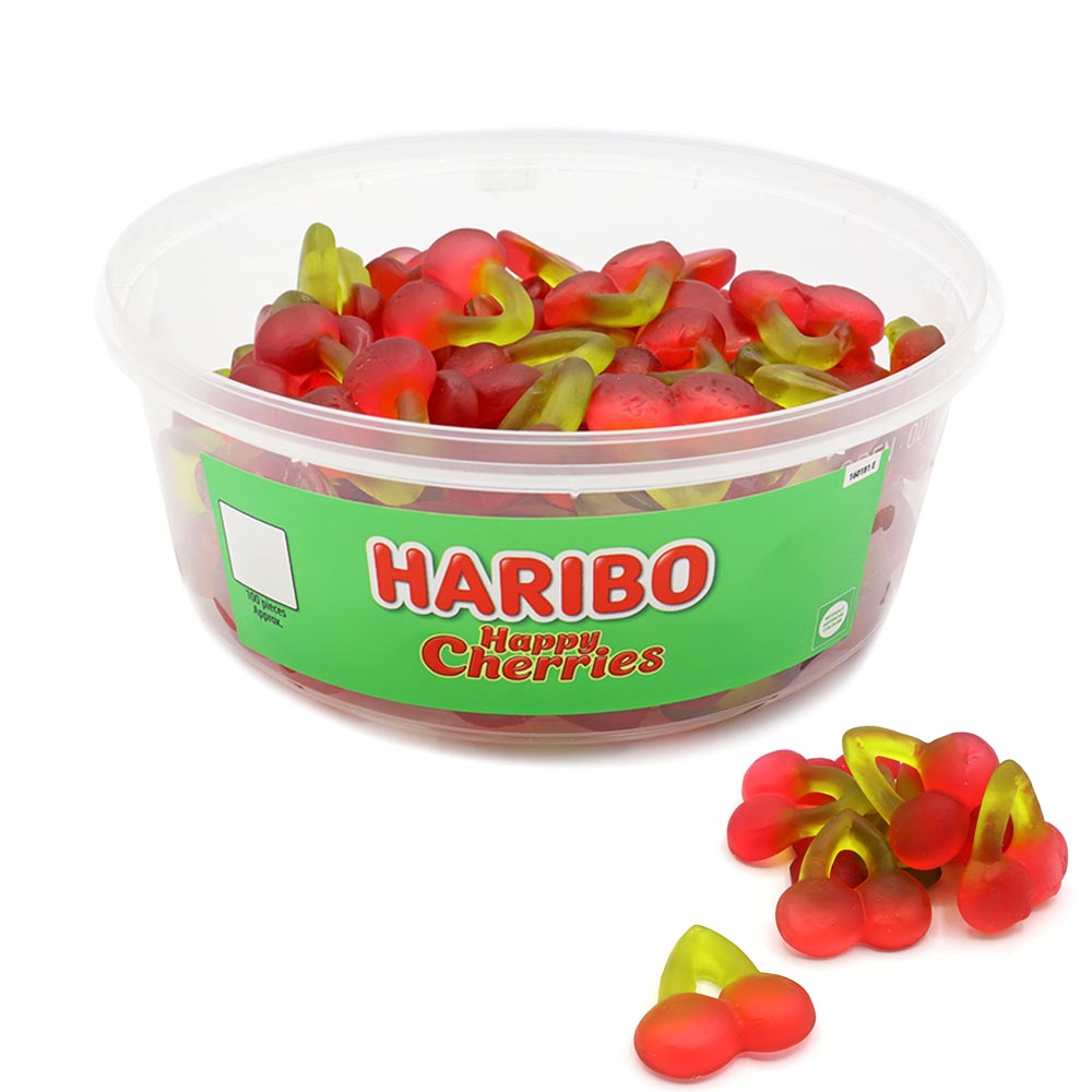 311054_haribo_happy_cherries_a.jpg Haribo Happy Cherries Tub 780g - Image 1
