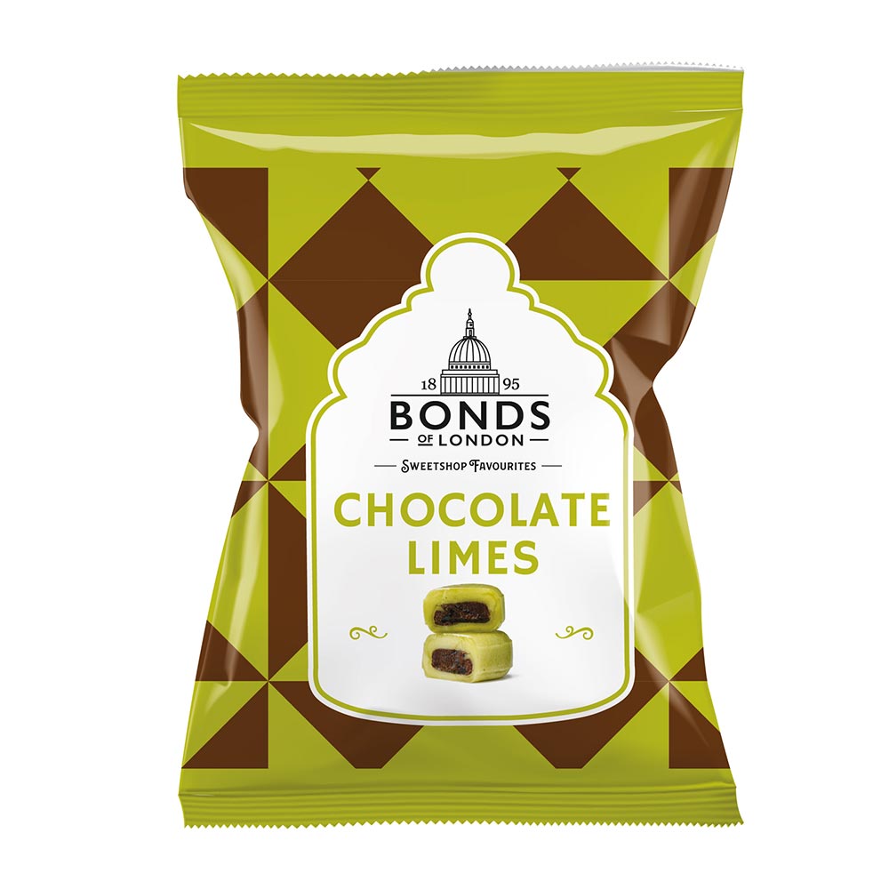 311768_a.jpg Bonds Chocolate Limes Bag 120g - Image 1