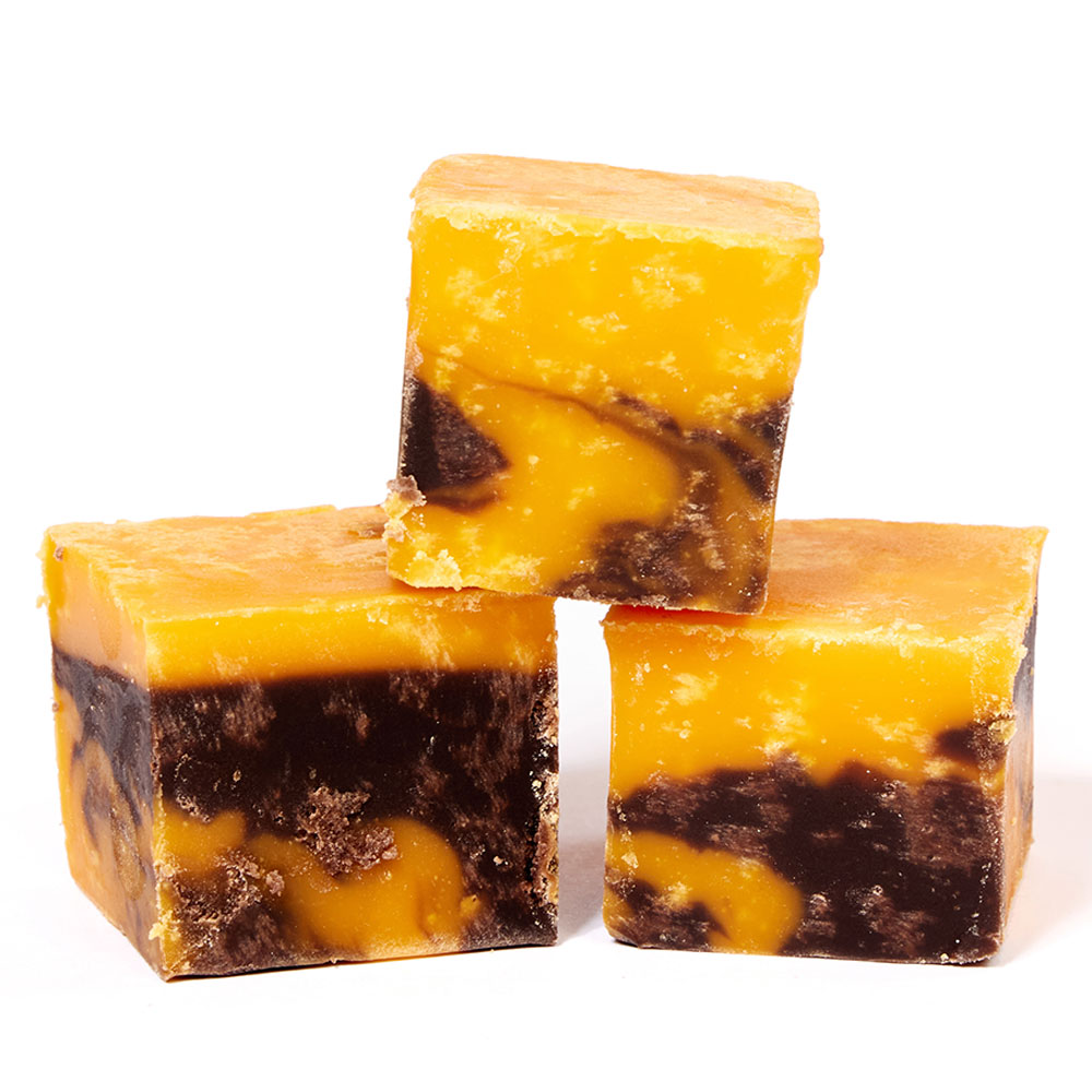 311997_a.jpg The Fudge Factory Dairy Free Chocolate Orange Fudge 2kg - Image 1