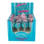 Dobsons Wrapped Bubblegum Mega Lollies CDU