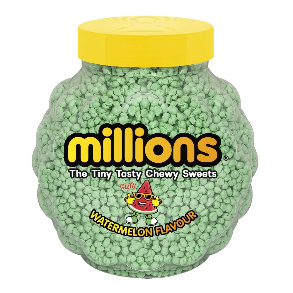 312339_1.jpg Millions Watermelon Flavour Jar 2.27kg - Image 1
