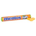 Mentos Chewy Dragees Fanta Orange Flavour 37.5g - Image 2
